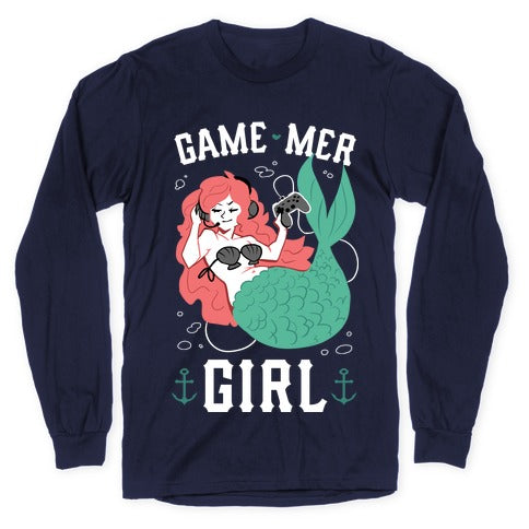 Game Mer Girl Longsleeve Tee