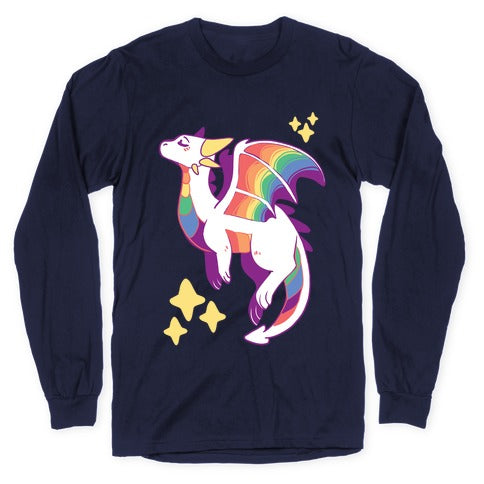 Gay Pride Dragon Longsleeve Tee