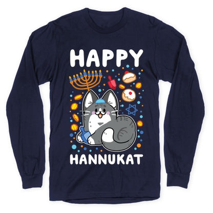 Happy Hannukat Longsleeve Tee