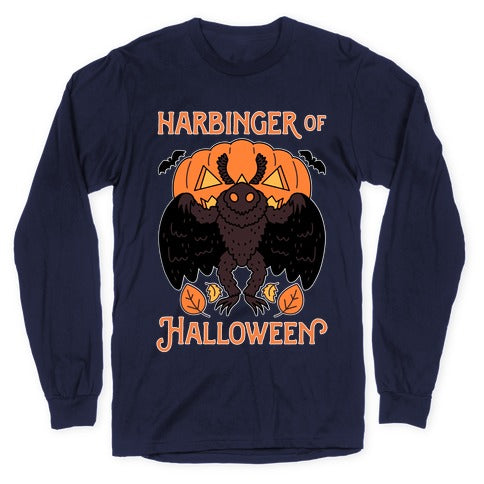 Harbinger of Halloween Mothman Longsleeve Tee