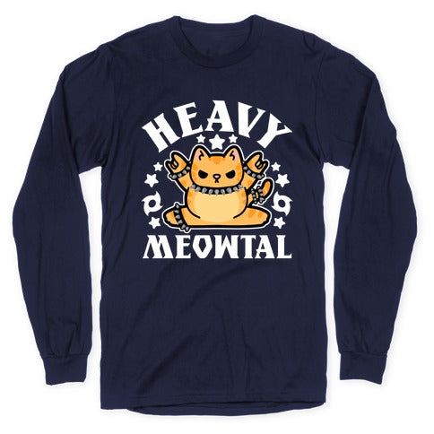 Heavy Meowtal Longsleeve Tee