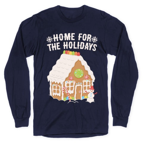 Home For The Holidays Gingerbread Longsleeve Tee