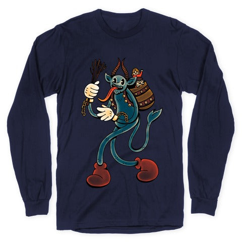 Krampus Cartoon Longsleeve Tee