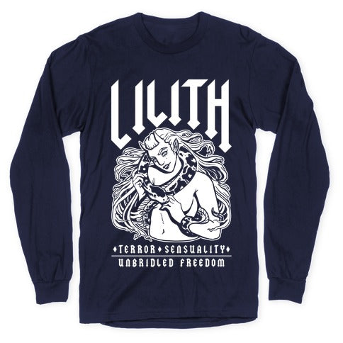 Lilith Terror Sensuality Unbridled Freedom Longsleeve Tee