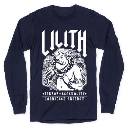 Lilith Terror Sensuality Unbridled Freedom Longsleeve Tee
