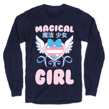 Magical Girl - Trans Pride Longsleeve Tee