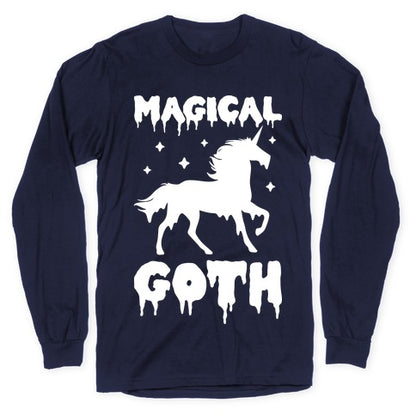 Magical Goth Unicorn Longsleeve Tee