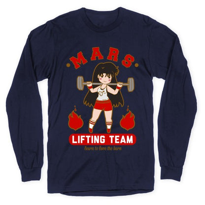 Mars Lifting Team Parody Longsleeve Tee