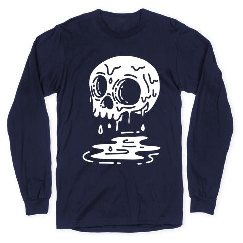 Melting Skull Longsleeve Tee
