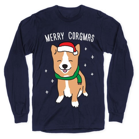 Merry Corgmas Longsleeve Tee