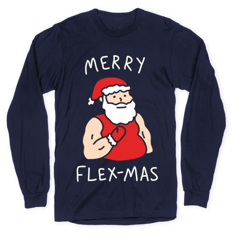 Merry Flex-mas Longsleeve Tee