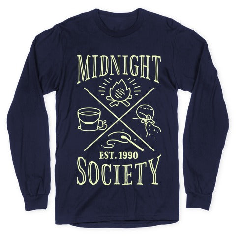 Society Long Sleeve Tee in Navy Society Long Sleeve Tee in Navy