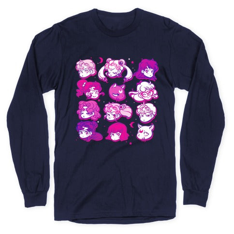 Moon Crew Longsleeve Tee