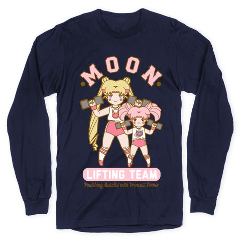 Moon Lifting Team Parody Longsleeve Tee