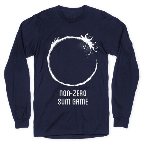 Non-Zero Sum Game Longsleeve Tee