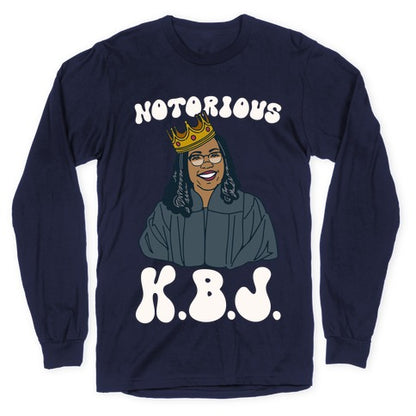 Notorious KBJ Ketanji Brown Jackson  Longsleeve Tee