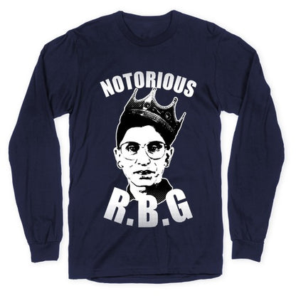 Notorious RBG (Ruth Bader Ginsburg) Longsleeve Tee