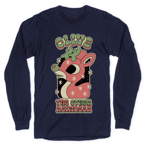 Olive The Other Reindeer Longsleeve Tee