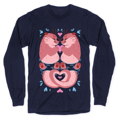 Otter Lovers Longsleeve Tee