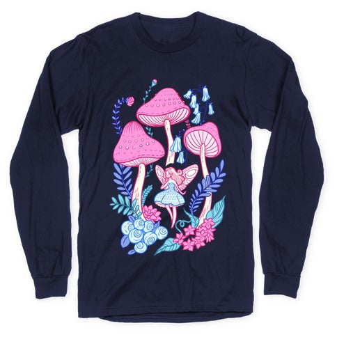 Pastel Fairy Garden Longsleeve Tee