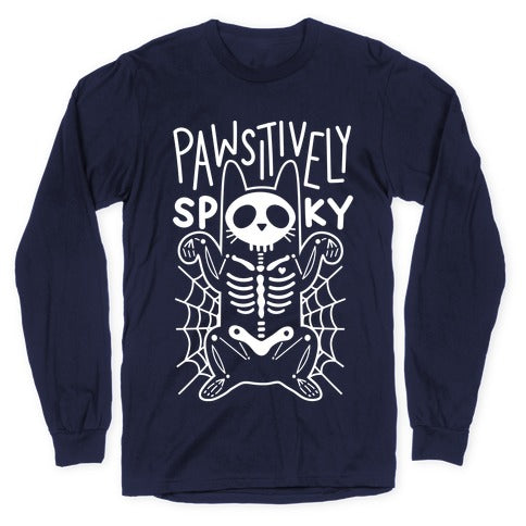 Pawsitively Spooky Longsleeve Tee