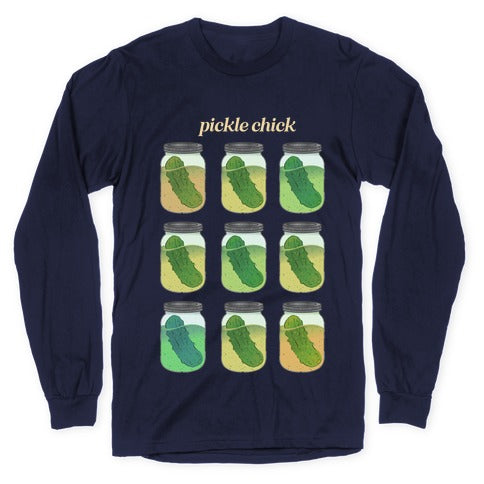 Pickle Chick  Longsleeve Tee