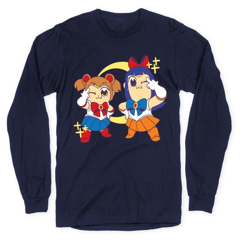 Pretty Sailor Pop Team Epic  Longsleeve Tee