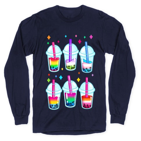 Pride Bubble Tea Longsleeve Tee