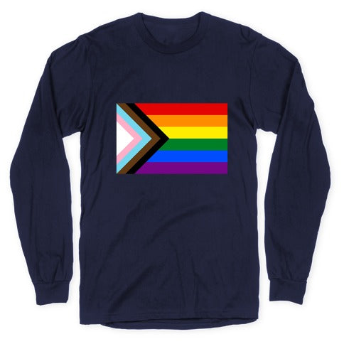 Progress Pride Flag Longsleeve Tee