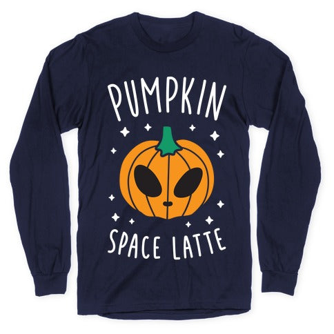 Pumpkin Space Latte (White) Longsleeve Tee