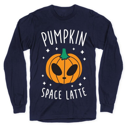 Pumpkin Space Latte (White) Longsleeve Tee