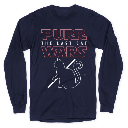 Purr Wars: The Last Cat Longsleeve Tee