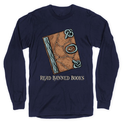 Read Banned Books Spellbook Longsleeve Tee