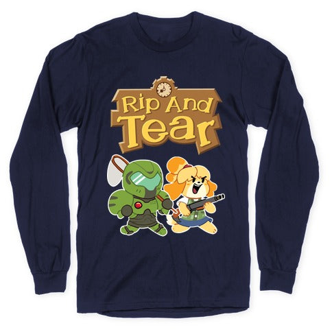 Rip And Tear Longsleeve Tee
