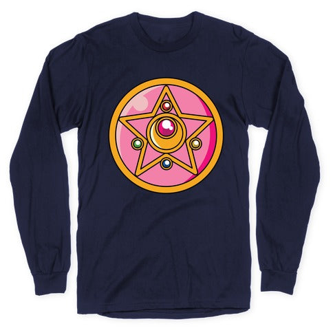 Sailor Moon Crystal Star Brooch Longsleeve Tee