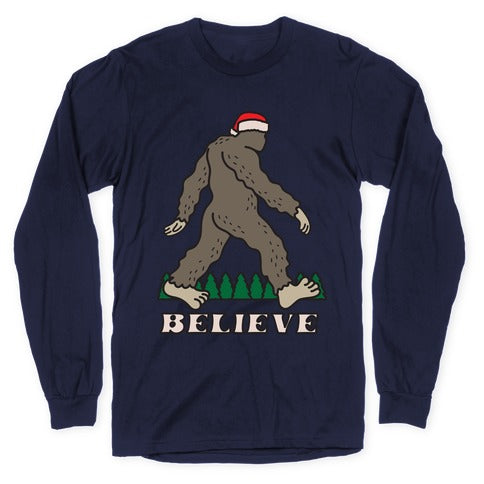 Santa Sasquatch Longsleeve Tee