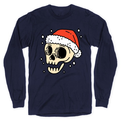 Santa Skull Longsleeve Tee