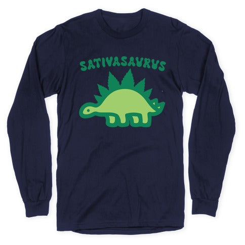 Sativasaurus Dinosaur Longsleeve Tee