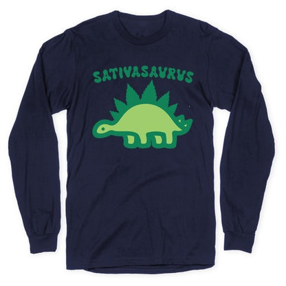 Sativasaurus Dinosaur Longsleeve Tee
