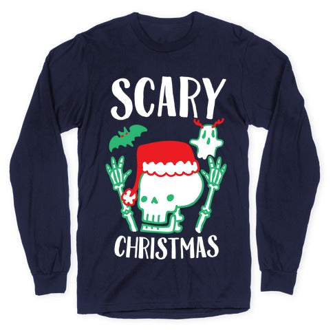 Scary Christmas  Longsleeve Tee