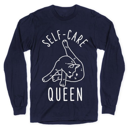 Self-Care Cat Longsleeve Tee