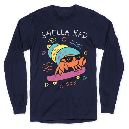 Shella Rad Crab Longsleeve Tee