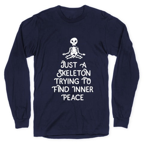 Skeleton Peace Longsleeve Tee