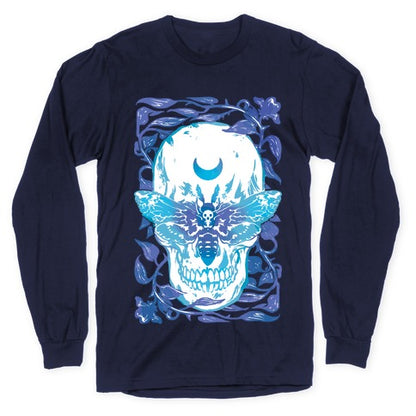 Skull Moth Longsleeve Tee