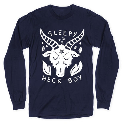 Sleepy Heck Boy Satan Longsleeve Tee