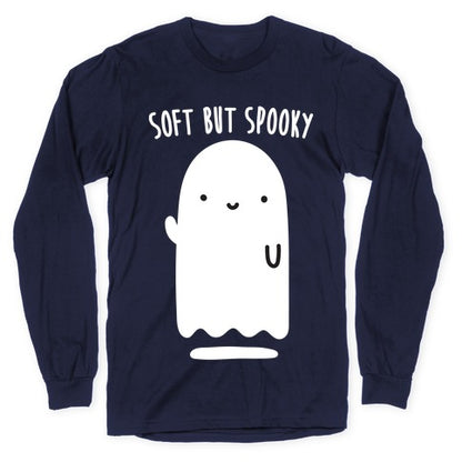 Soft But Spooky Ghost Longsleeve Tee