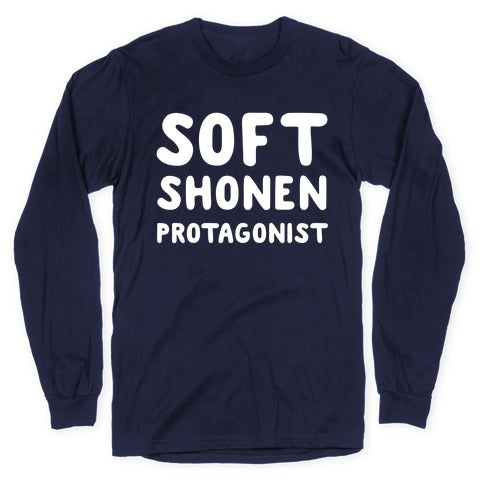 Soft Shonen Protagonist  Longsleeve Tee