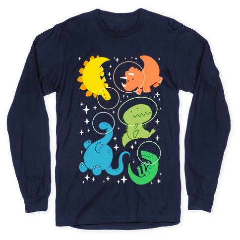 Space Dinos Longsleeve Tee