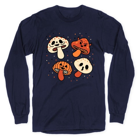 Spooky Mushrooms Longsleeve Tee