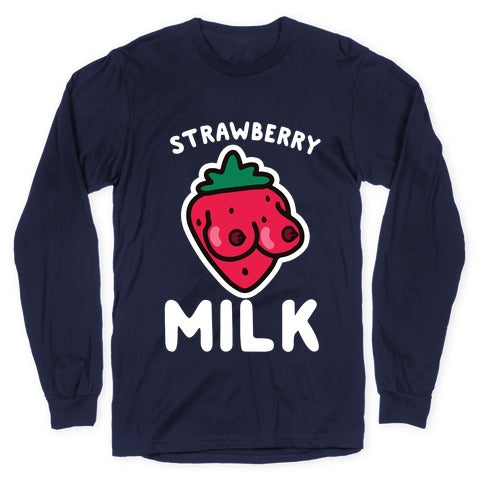 Strawberry Milk Longsleeve Tee